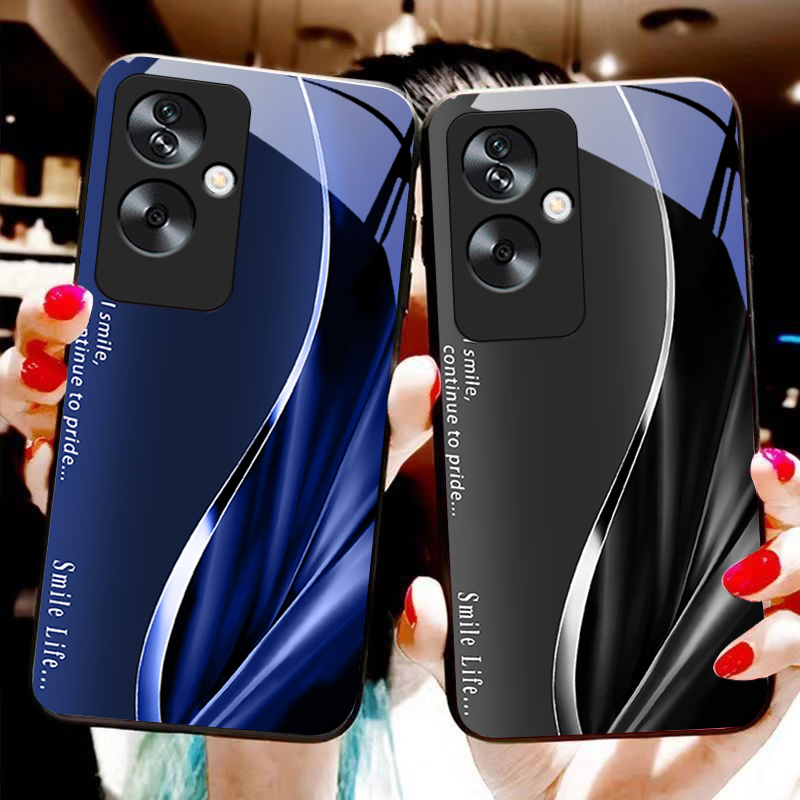 Realme Note 50 - ใหม่นุ่มสีน้ําตาลสีแดงสําหรับOppo A79 5G 58 78 74