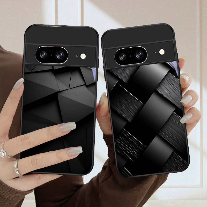 เคสโทรศัพท์แก้วสีดำลายเรขาคณิต - Google Pixel 9 บทวิจารณ์และราคา