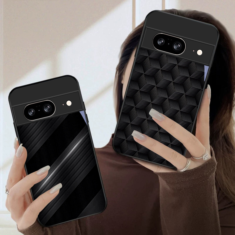 เคสโทรศัพท์แก้วสีดำลายเรขาคณิต - Google Pixel 9 บทวิจารณ์และราคา
