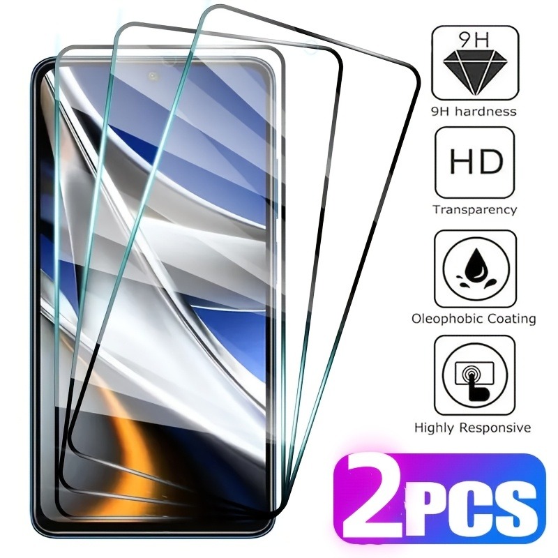 2แพ็คเต็มรูปแบบกระจกนิรภัยป้อง - Oppo Reno 12 บทวิจารณ์และราคา